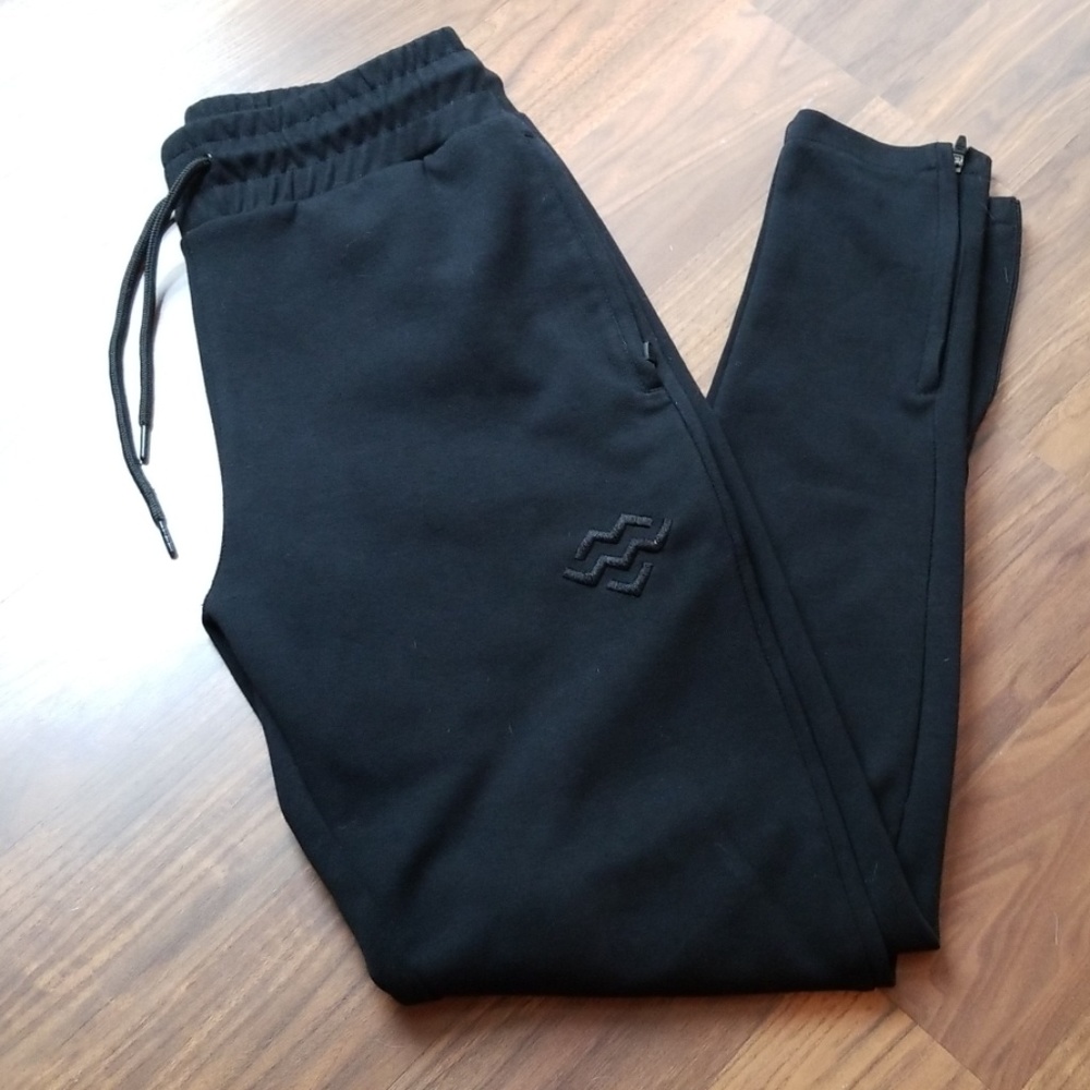 Machine Fitness Black Joggers